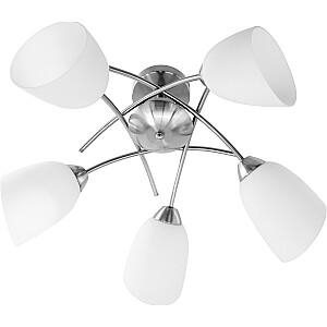 Lubinis šviestuvas Activejet NIKITA 5P E37 5x40W Nikelis