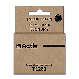 чернила Actis KE-1281 для принтера Epson; Замена Epson T1281; стандарт; 15 мл; черный