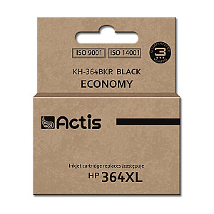 чернила Actis KH-364BKR для принтера HP; замена HP 364XL CN684EE; стандарт; 20 мл; черный
