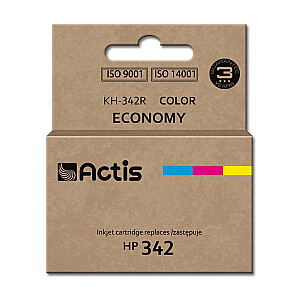 чернила Actis KH-342R для принтера HP; замена HP 342 C9361EE; стандарт; 12 мл; цвет