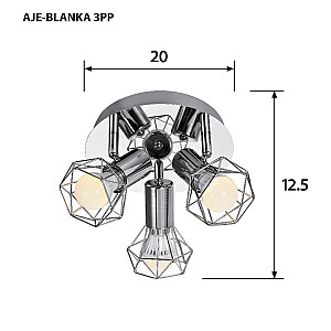 Lubinis šviestuvas Activejet AJE-BLANKA 3PP