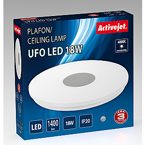 LED lubinis šviestuvas Activejet AJE-UFO 18W