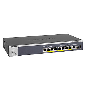 Netgear MS510TXPP Valdomas L2 / L3 / L4 Gigabit Ethernet (10/100/1000) Maitinimas per Ethernet (PoE), pilka