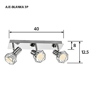Потолочный светильник Activejet AJE-BLANKA 3P