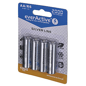 „EverActive EVHRL6-2000“ akumuliatorių paketas (2000 mAh; Ni-MH)