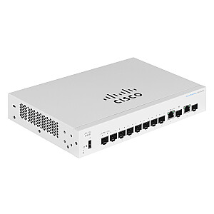 Cisco CBS350 Managed L3 Gigabit Ethernet (10/100/1000), 1U, черный, серый