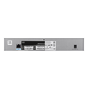 Cisco CBS350 valdomas L3 Gigabit Ethernet (10/100/1000), 1U, juodas, pilkas