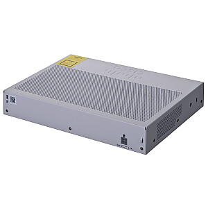 Cisco CBS350-8FP-E-2G-EU tinklo jungiklis, valdomas L2/L3 Gigabit Ethernet (10/100/1000), sidabrinis