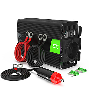 Green Cell maitinimo adapteris/inverteris INV05DE Auto 300W juodas