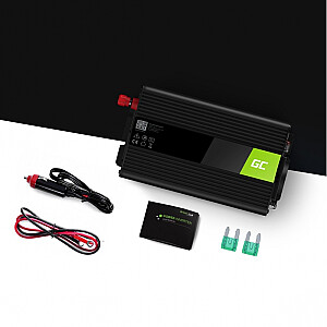 Green Cell maitinimo adapteris/inverteris INV05DE Auto 300W juodas
