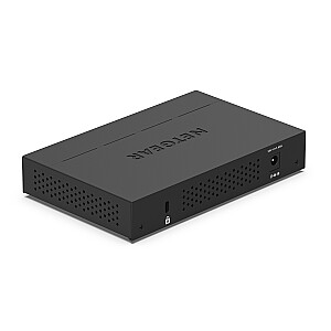 Netgear GS305PP Nevaldomas Gigabit Ethernet (10/100/1000) Maitinimas per Ethernet (PoE), juodas