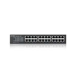 Zyxel GS1100-24E nevaldomas Gigabit Ethernet (10/100/1000) juodas