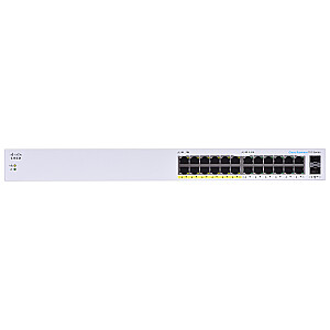 Cisco CBS110 Nevaldomas L2 Gigabit Ethernet (10/100/1000) Maitinimas per Ethernet (PoE) 1U pilka