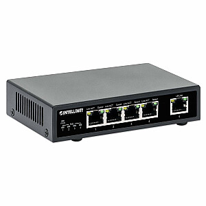 Intellinet tinklo jungiklis 561839 Power over Ethernet (PoE) juodas