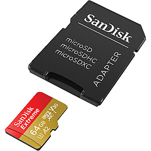 ПАМЯТЬ MICRO SDXC 64 ГБ UHS-I/W/A SDSQXAH-064G-GN6AA SANDISK