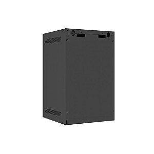 Шкаф настенный Lanberg 10" 9U (280x310, черный)