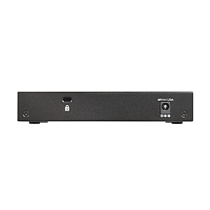 Netgear GS305Pv2 Неуправляемый гигабитный Ethernet (10/100/1000) Power over Ethernet (PoE), черный