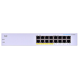 Cisco CBS110 Nevaldomas L2 Gigabit Ethernet (10/100/1000) Maitinimas per Ethernet (PoE) 1U pilka