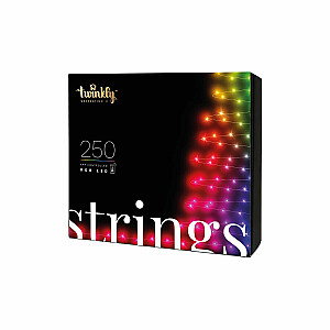 TWINKLY Strings 250 (TWS250STP-BEU) Išmaniosios eglutės lemputės 250 LED RGB 20 m