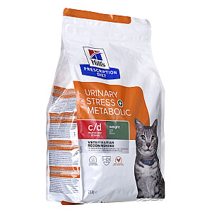 HILL'S Feline Metabolic + šlapimo stresas 1,5 kg