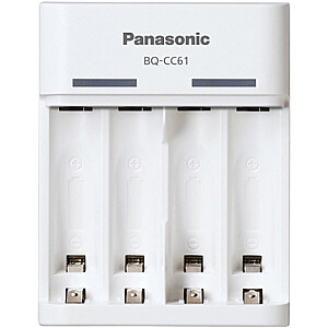 Panasonic akumuliatoriaus įkroviklis ENELOOP BQ-CC61USB AA/AAA, 10 val.