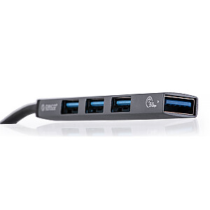 ORICO HUB USB-C 4XUSB-A 3.1 GEN1, 5Gb/s, aliuminis