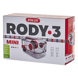 Клетка ZOLUX RODY3 MINI, цвет красный