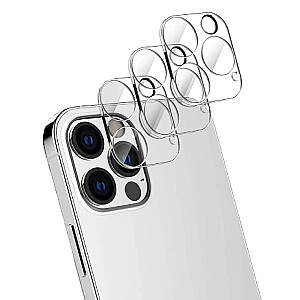 Fusion 3D kameros apsauginis stiklas Apple iPhone 14 Max / Plus galinei kamerai