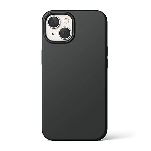 Fusion elegance pluošto tvirtas silikoninis dėklas Apple iPhone 14 Max / Plus juodas