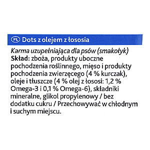 Minkšti skanėstai Junior Dots su omega-3, 140 g