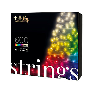 „Smart Twinkly Strings 600 RGBW“ kalėdinės lemputės