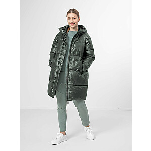 4f Куртка женская H4Z22-KUDP011 Темно-зеленая L