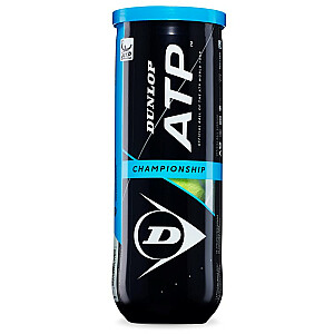 Teniso kamuoliukai Dunlop ATP CHAMPIONSHIP 3 vamzdžių ITF