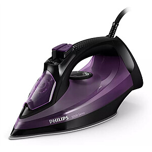 Philips DST5030/80 garų lygintuvas, 2400 W, vandens bako talpa 320 ml, nuolatinis garų srautas 45 g/min., tamsiai violetinė