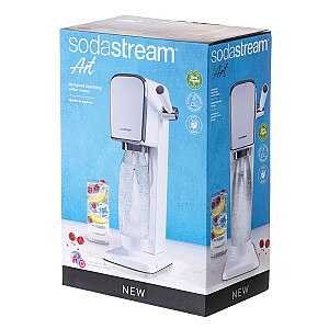 Gamintojo vandens SodaStream Terra White +1 buteliukas