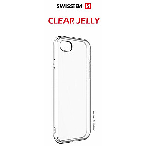 Swissten Clear Jelly Back Case 1.5 mm Aizmugurējais Silikona Apvalks Priekš Apple iPhone 14 Pro Caurspīdīgs