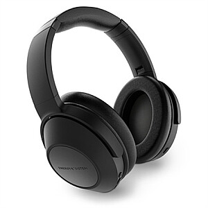 Energy Sistem ausinės BT Travel 6 ANC Over-Ear, mikrofonas, 3,5 mm lizdas, triukšmo slopinimas, belaidis, juodas