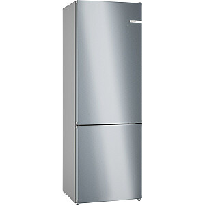 Šaldytuvas-šaldiklis Bosch Serie 4 KGN492IDF Laisvai pastatomas 440 L D Nerūdijantis plienas