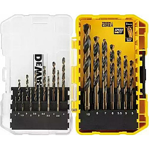 19 dalių Dewalt metalo grąžtų rinkinys (DT70728)