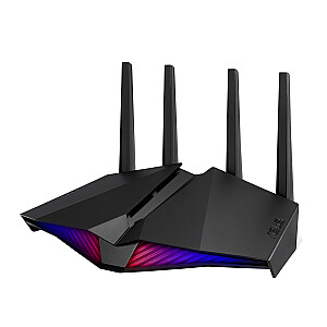 ASUS DSL-AX82U Gigabit Ethernet belaidis maršruto parinktuvas, dviejų juostų (2,4 GHz / 5 GHz) 5G juodas