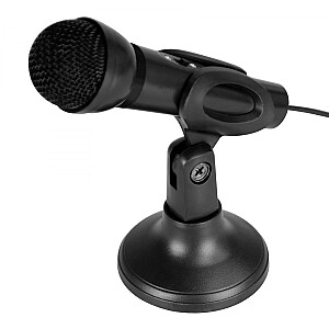 Mikrofonas su stovu 3,5 mm mini lizdas MT393