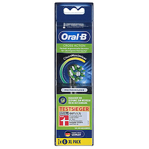 Oral-B CrossAction CleanMaximiser BE antgaliai 6 vnt.