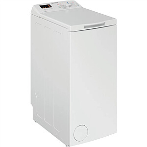 INDESIT Skalbimo mašina BTW S60400 EU/N Energijos vartojimo efektyvumo klasė C, Kraunama iš viršaus, Skalbimo talpa 6 kg, 951 RPM, Gylis 60 cm, Plotis 40 cm, Balta