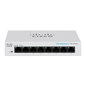 Cisco CBS110 Nevaldomas L2 Gigabit Ethernet (10/100/1000) Pilka