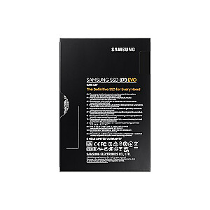 Samsung 870 EVO 2.5" 1000GB Serial ATA III V-NAND MLC