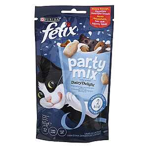 FELIX Party Mix Dairy Delight – skanėstai katėms – 60g