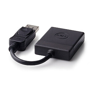 DELL 470-ABEO DisplayPort DVI vaizdo kabelio adapteris, juodas