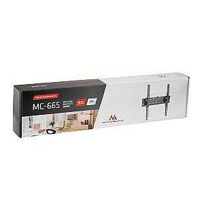 Maclean MC-665 televizoriaus laikiklis 139,7 cm (55") Juodas