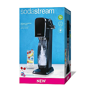 Gamintojo vandens SodaStream Terra Black +1 buteliukas