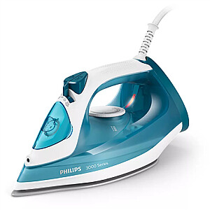 „Philips“ DST3011/20 garų lygintuvas, 2100 W, vandens bako talpa 0,3 ml, nuolatinis garų srautas 30 g/min., mėlynas